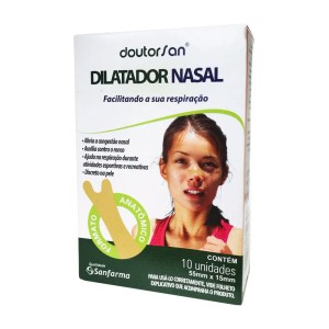 Dilatador nasal feminino Doutorsan com 10 unidades