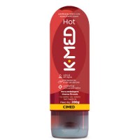 Lubrificante íntimo gel K Med Hot 200 gramas sem fragrância Cimed