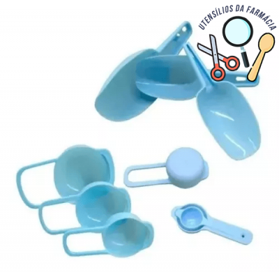 Kit de medidores Wincy  9 itens( para seus medicamentos) em tbsp
