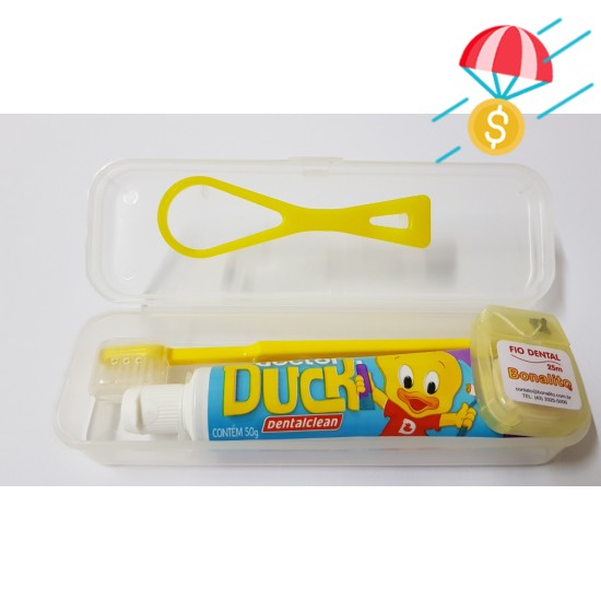 Kit dental Bonalito infantil 5 itens