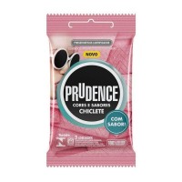 Preservativo Prudence sabor chiclete com 3unidades