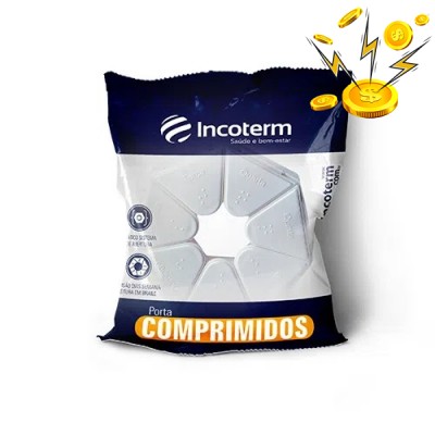 Porta comprimidos Incoterm 01 unidade