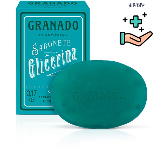 Sabonete Granado glicerina Algas barra 90 g