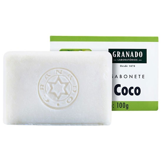 Sabonete Granado glicerina Coco barra 100 g
